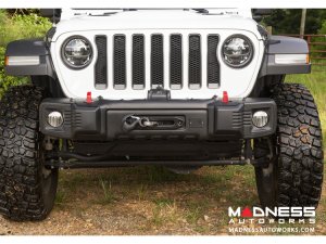 Jeep Wrangler JL Spartacus Stubby Bumper - Black
